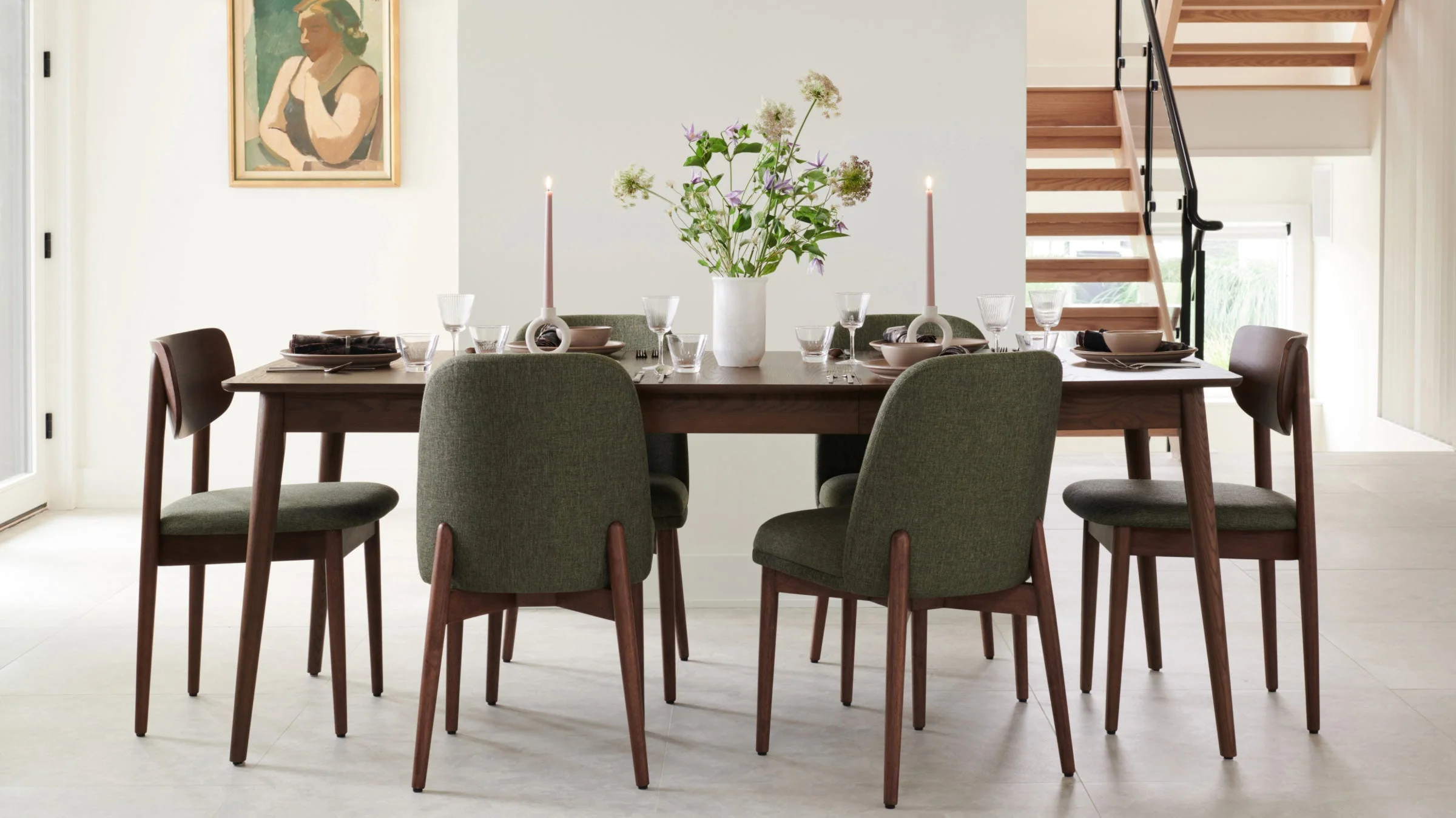 Serif Extendable Dining Table (59\" to 79\")