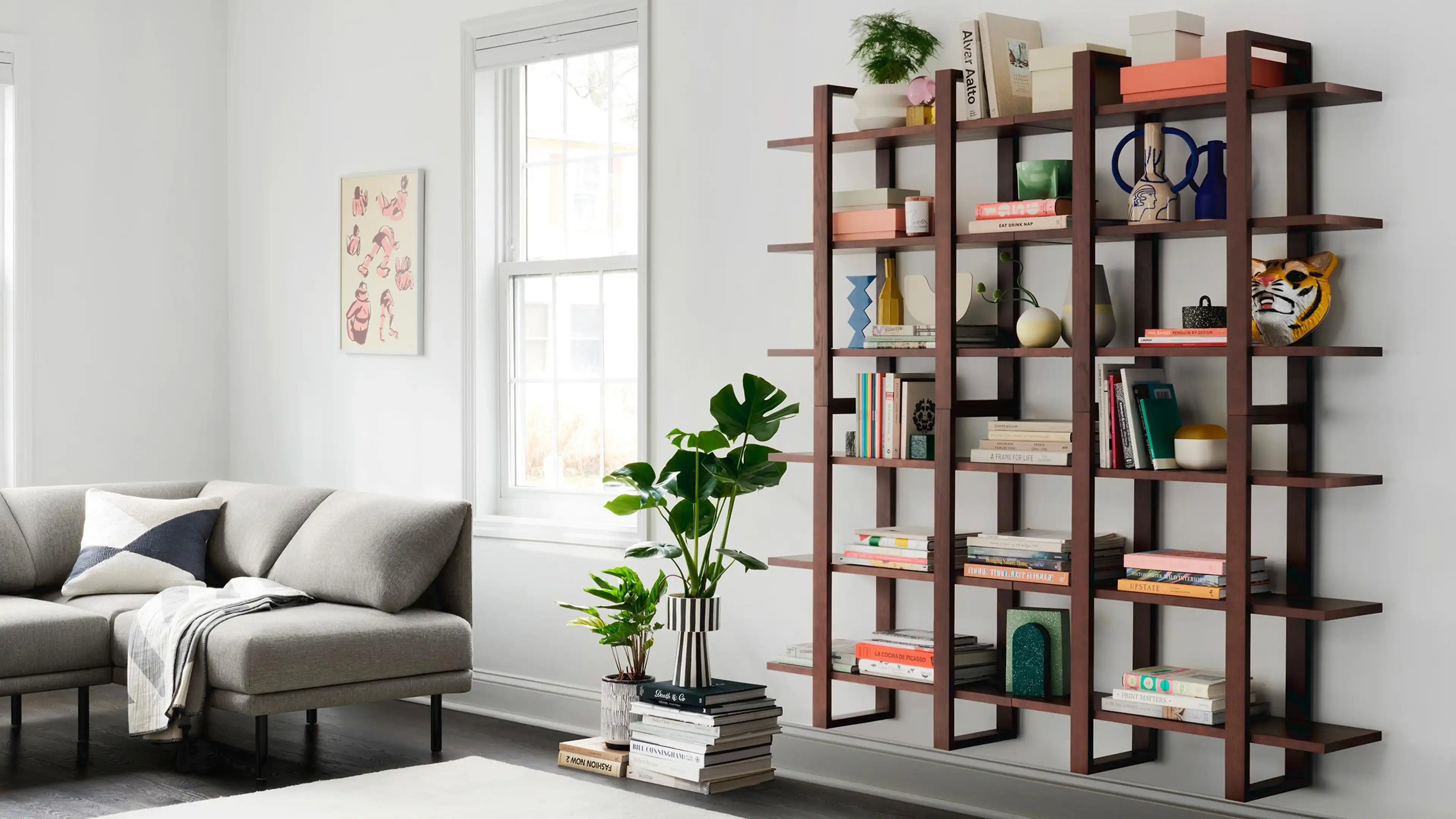Index Double Bookcase