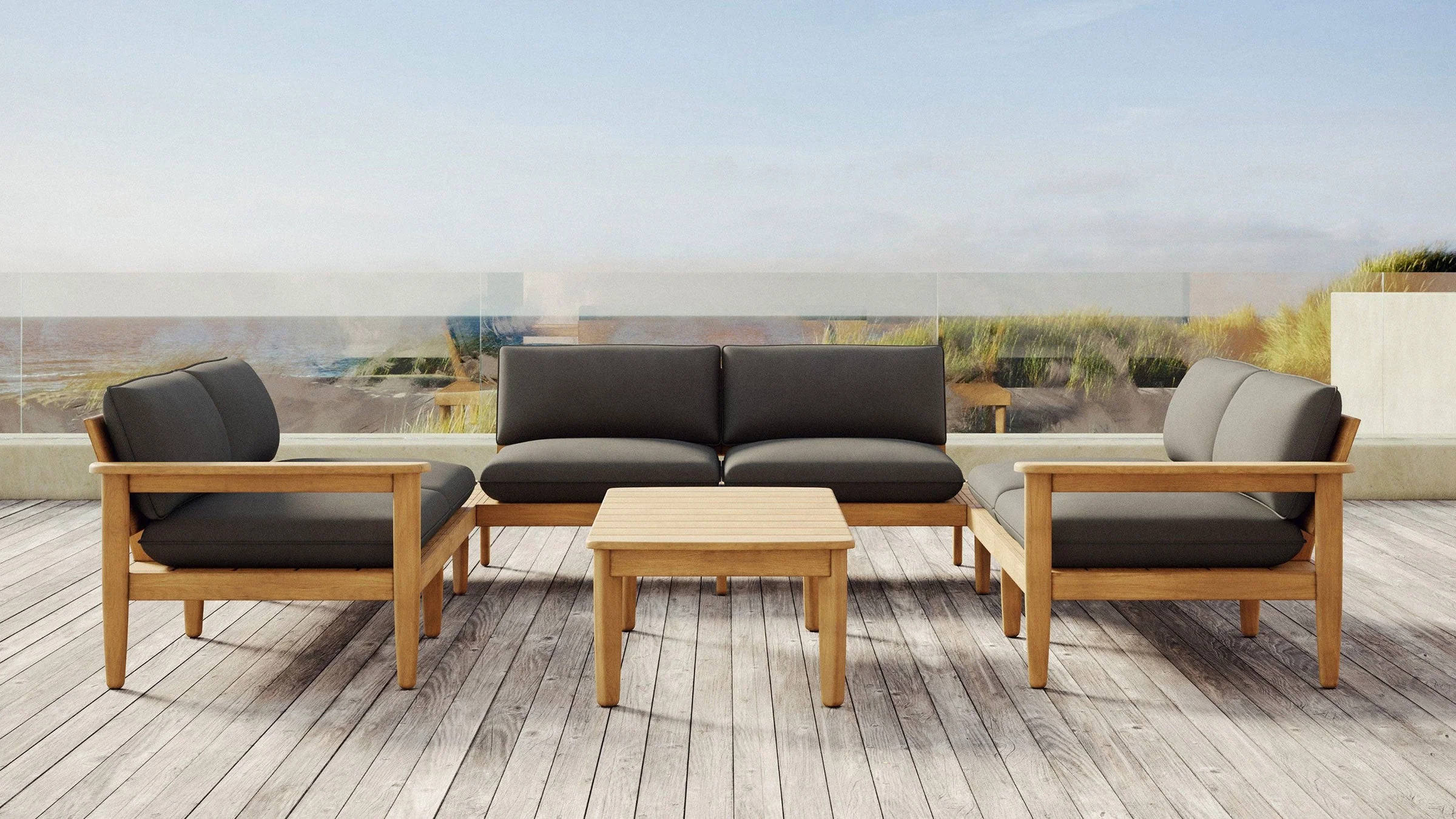 Dunes Teak Coffee Table 6 Dunes Teak Coffee Table