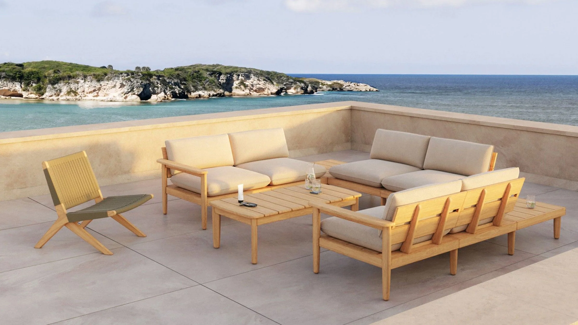 Dunes Teak Coffee Table 7 Dunes Teak Coffee Table