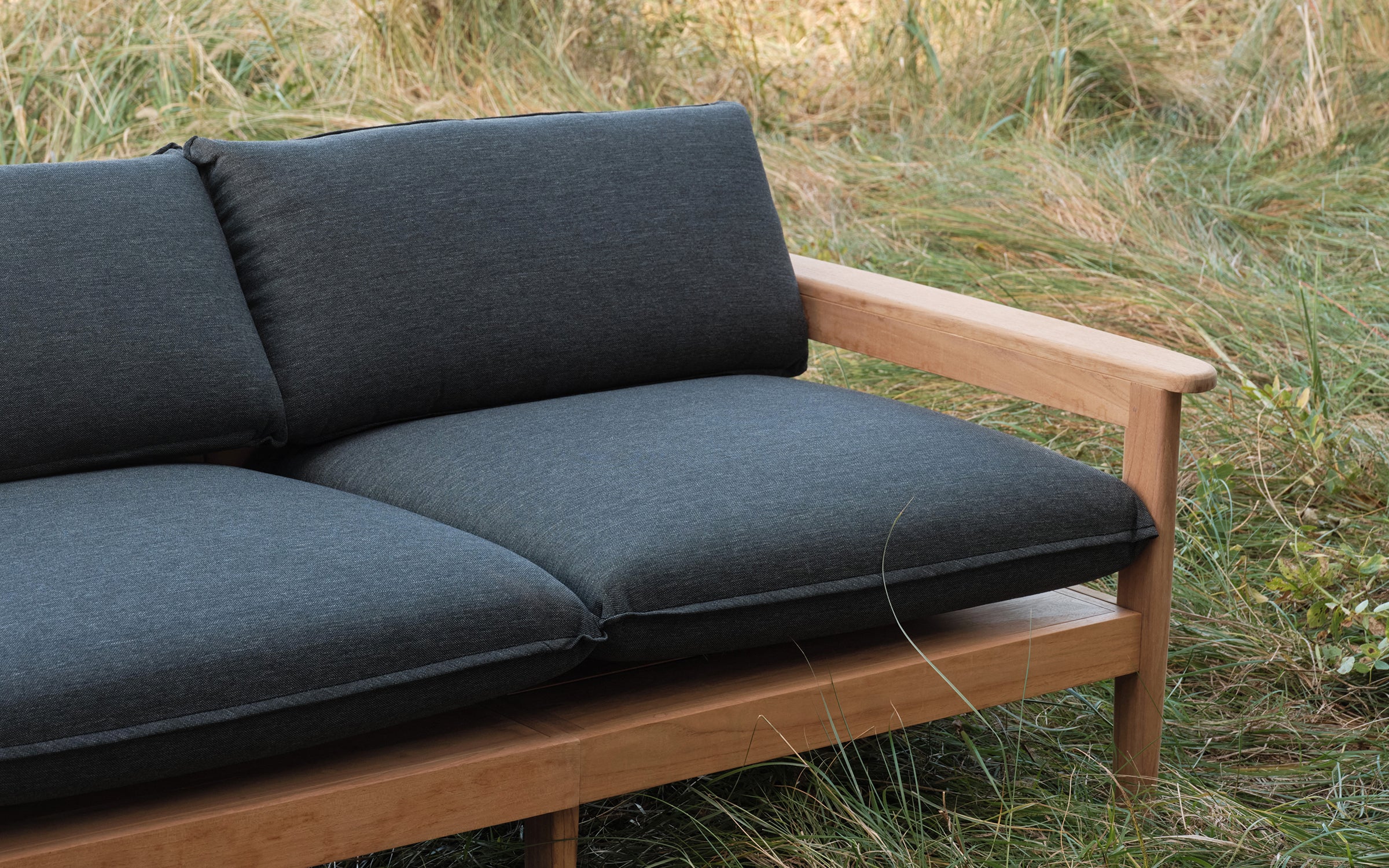 Dunes Teak 4-Seat Sofa