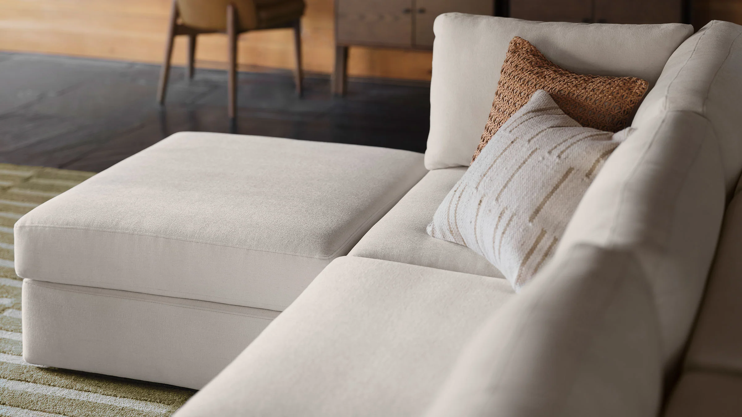 Union Pro 108\" Reversible Chaise Sectional