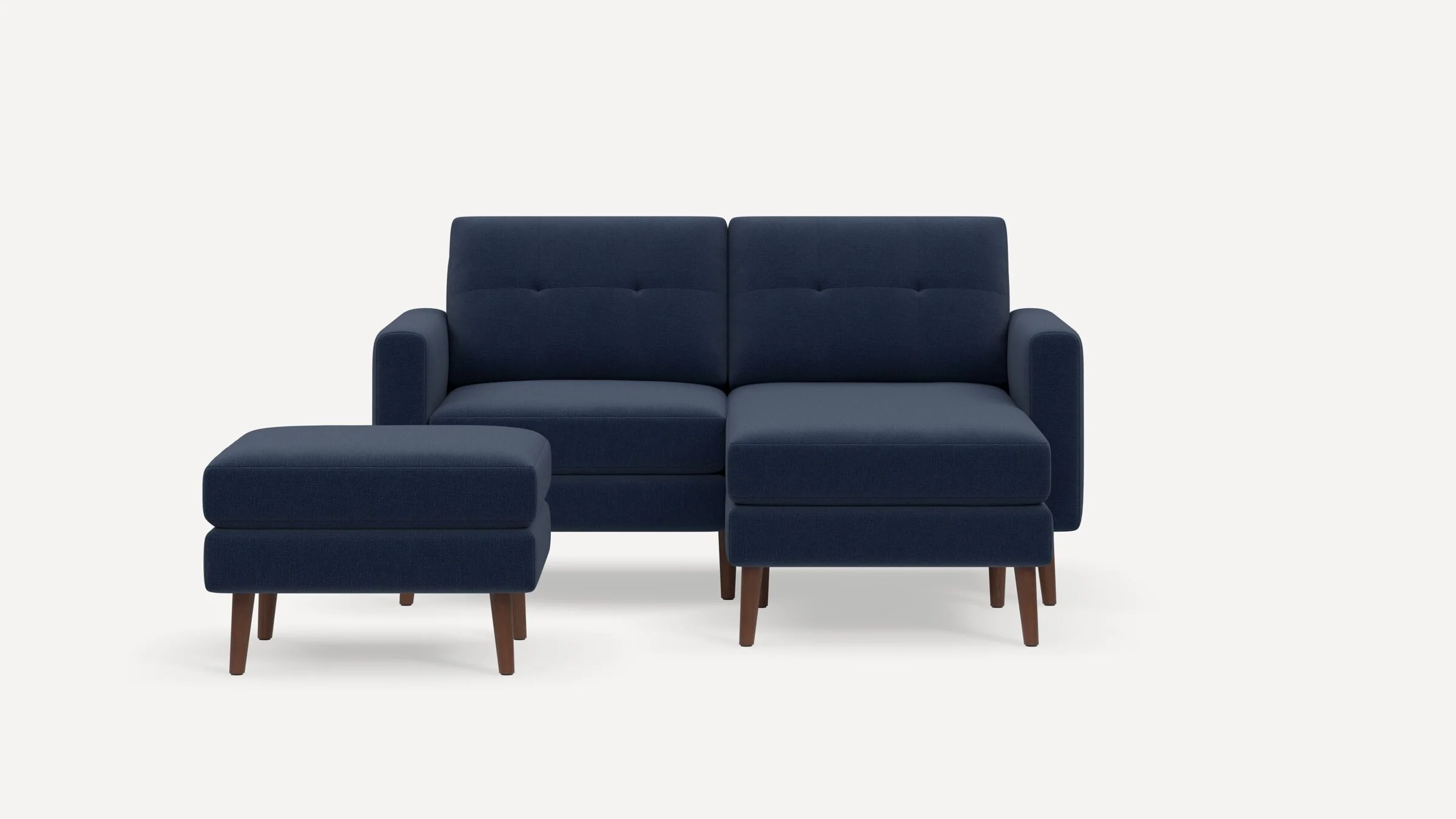 Nomad Loveseat with Chaise and Ottoman
