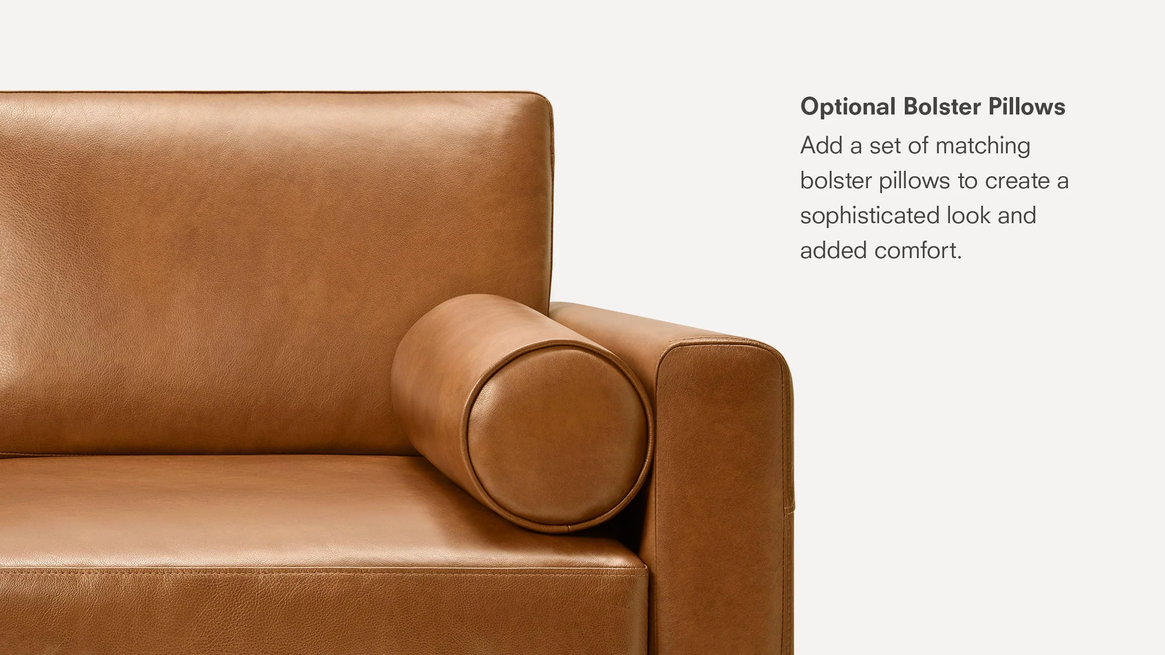 Nomad Leather Loveseat
