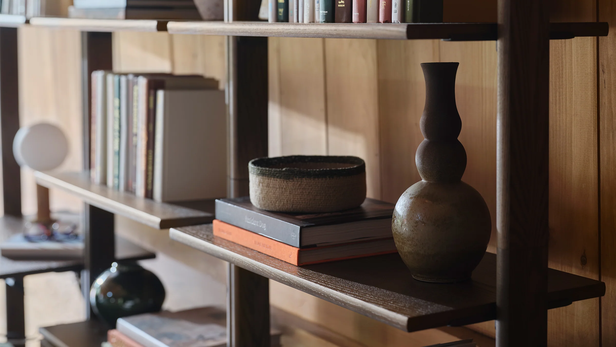 Title Double Storage Bookshelf