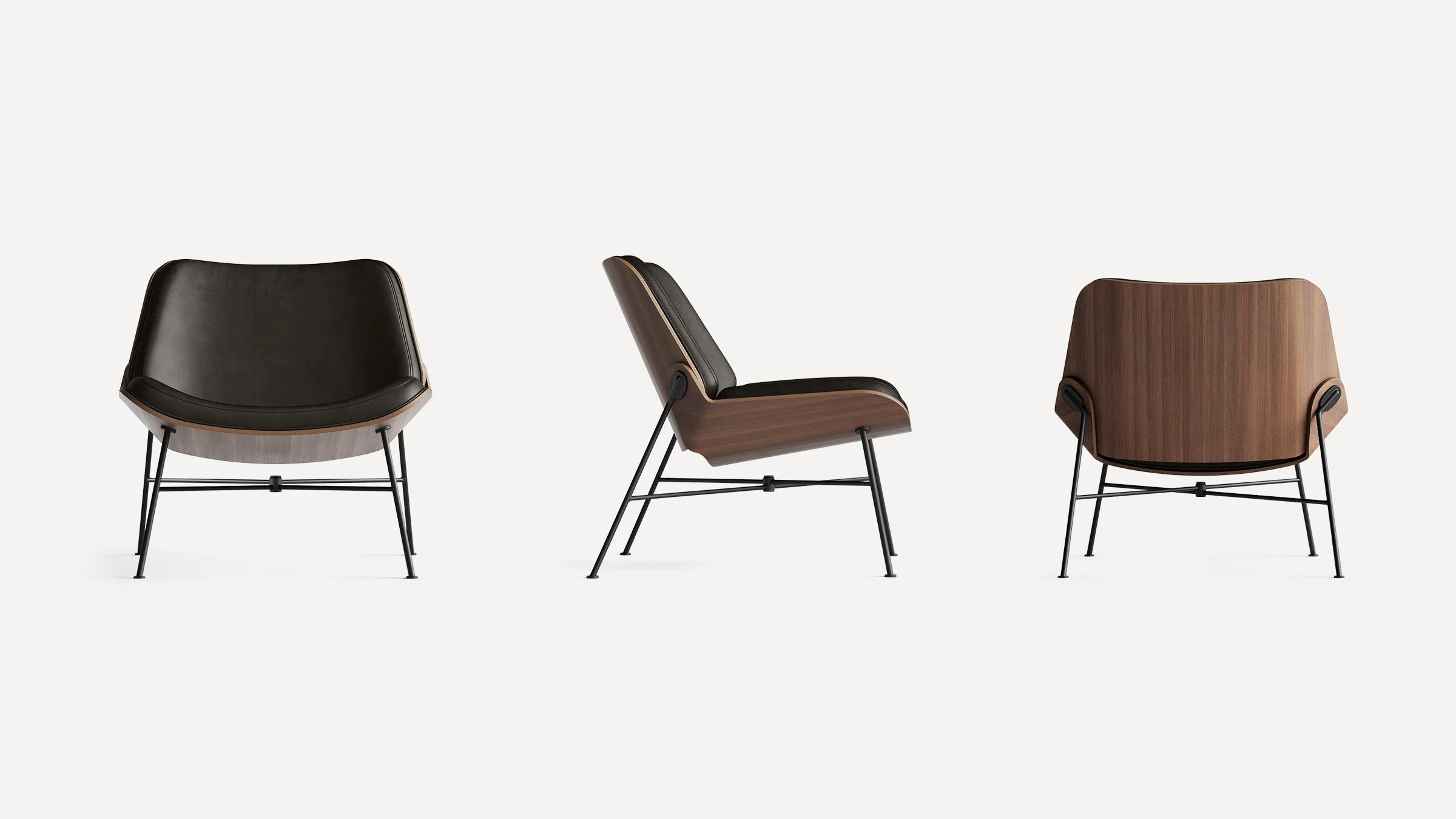 Vesper Leather Lounge Chair