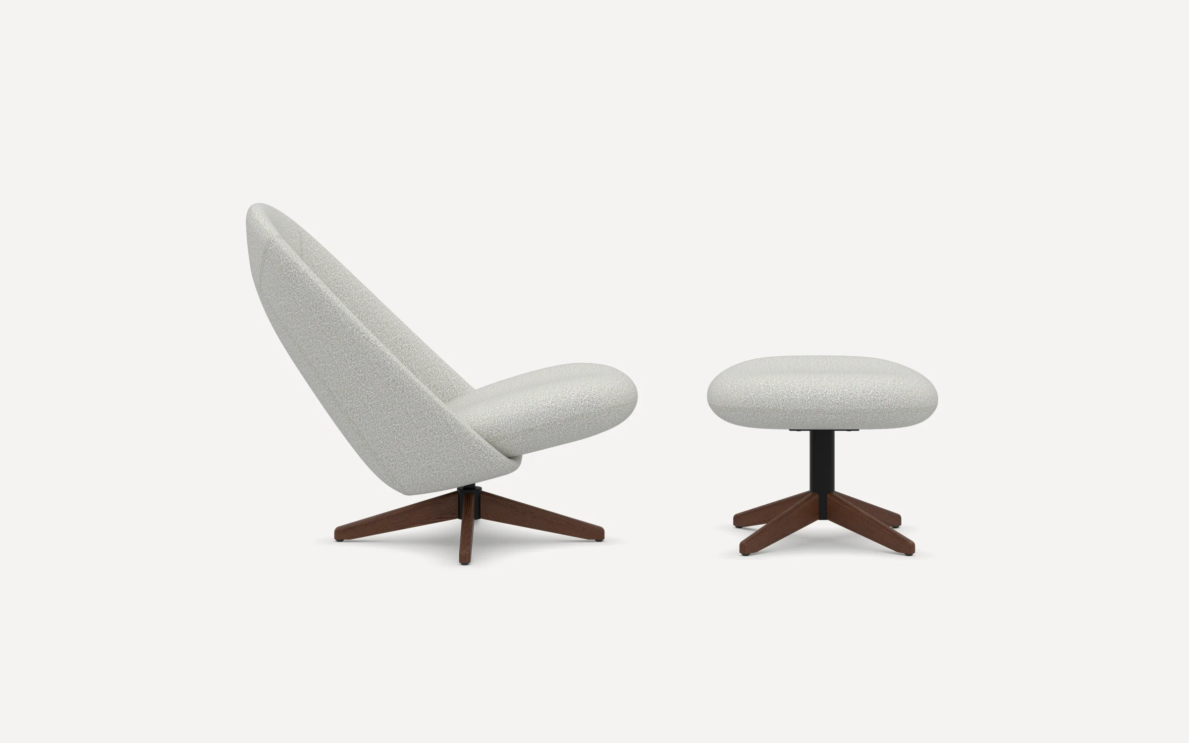 Airmail Chair with Ottoman