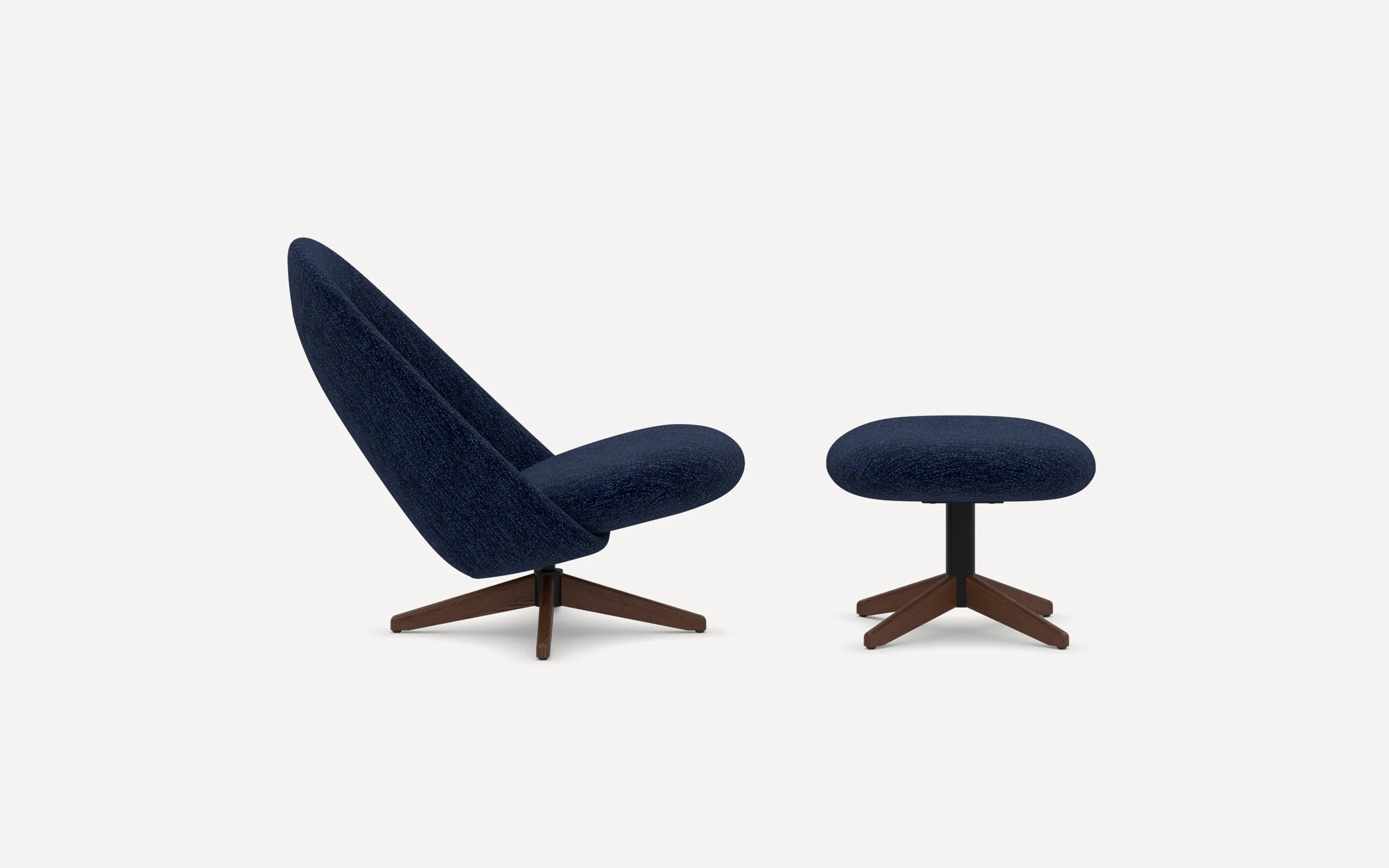 Airmail Chair with Ottoman
