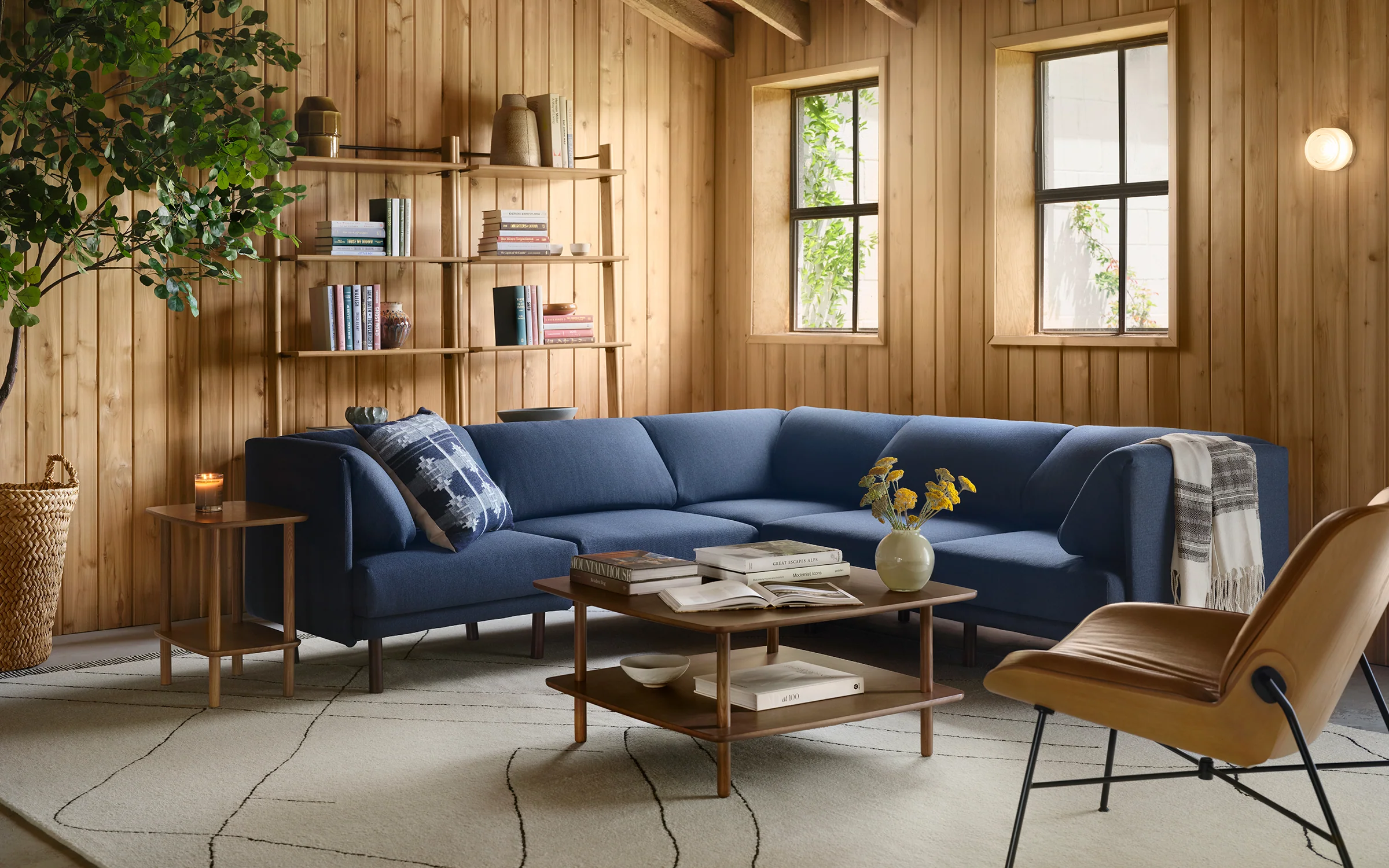 Range 2-Piece One Arm Sofa with Table 5 Range 2-Piece One Arm Sofa with Table