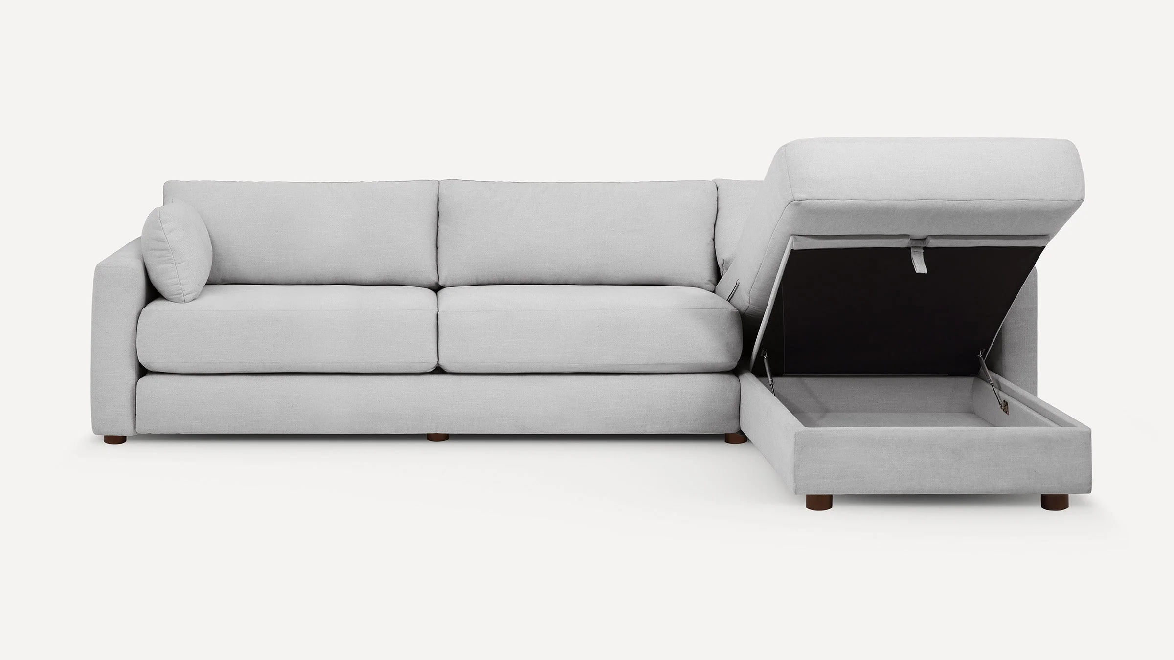 Span Sleeper Storage Sectional with Reversible Chaise 3 Span Sleeper Storage Sectional with Reversible Chaise