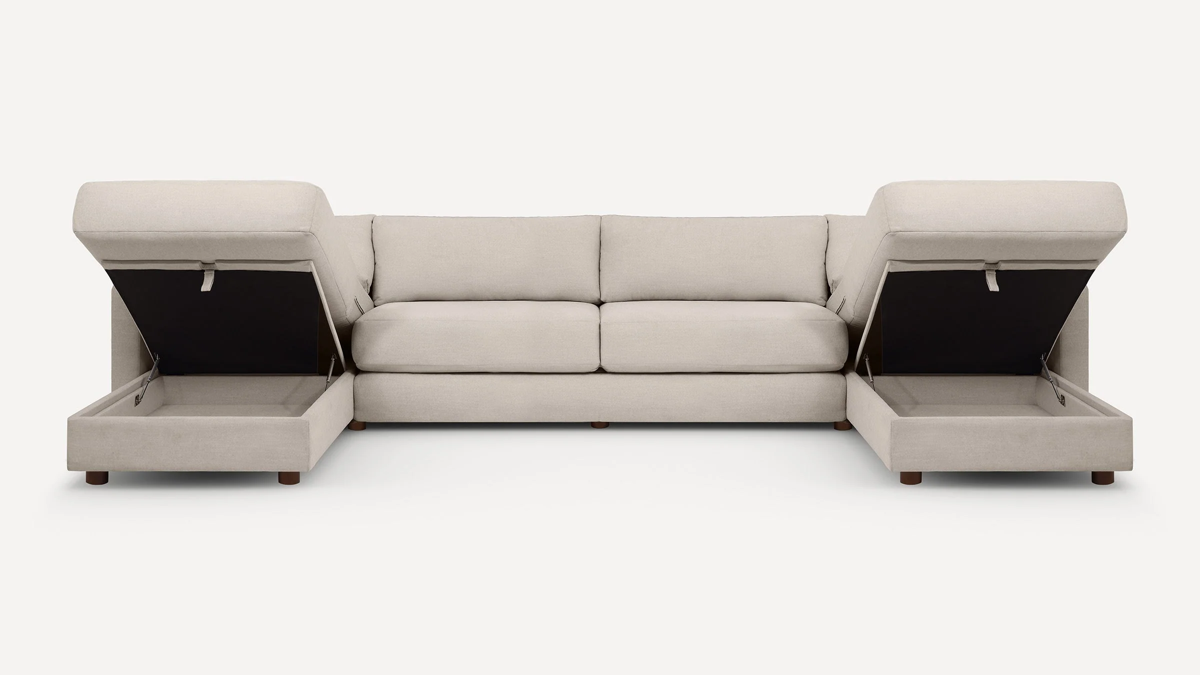 Span Sleeper Double Storage Sectional